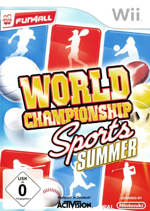World Championship Sports - Summer (Europe) (En,Fr,De,Es,It)